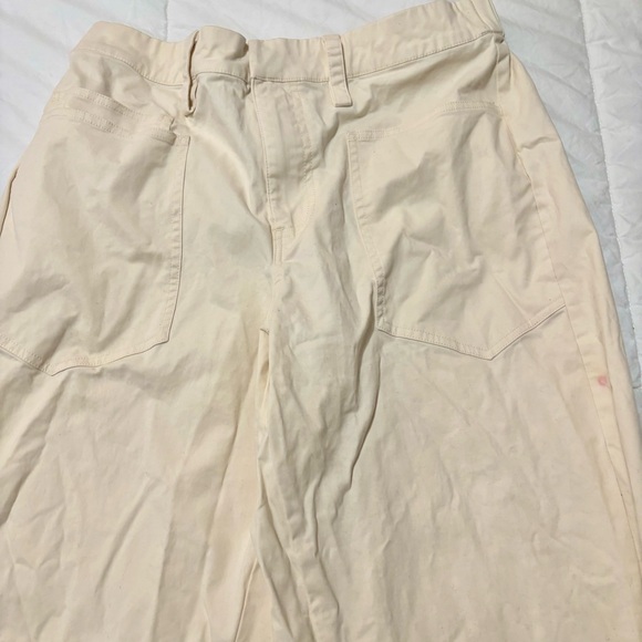 RUTI The Slouchy Soft Twill Pants - Color Ecru - Picture 4 of 9